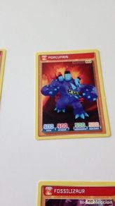 Trading cards: CAJ-23D32 CROMO FICHA PANINI INVIZIMALS PORCUPAIN